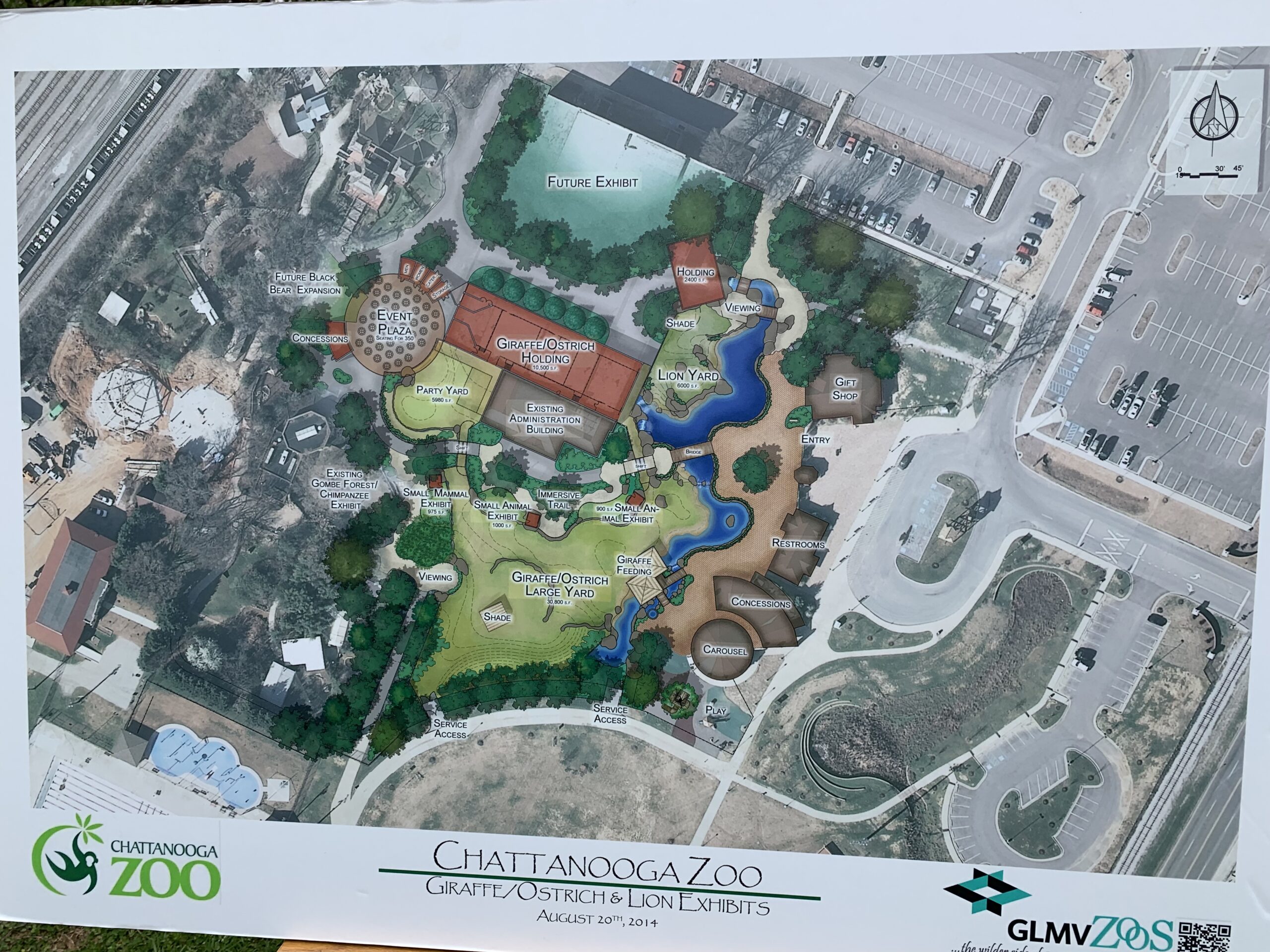 Chattanooga Zoo Map